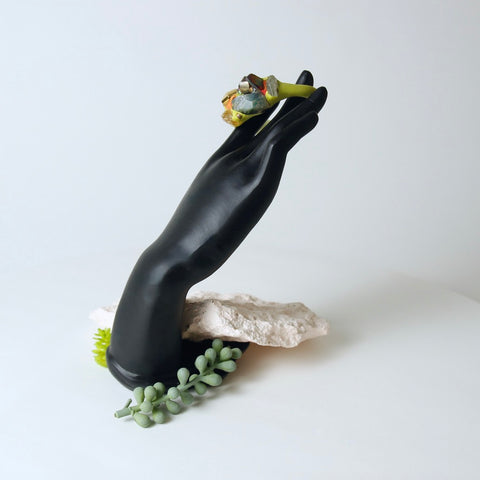 Powerpuff cuff bracelet in lime