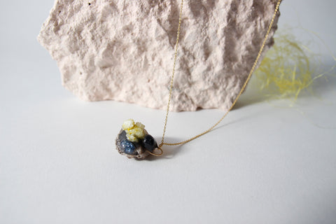 Amulet necklace in earthly wonder