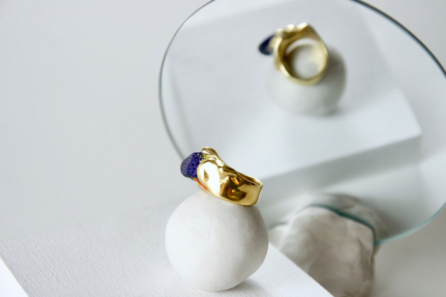 Midnight sky ring